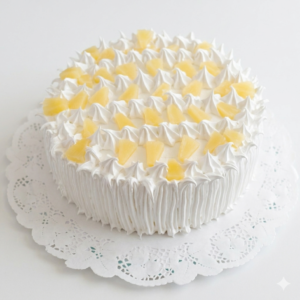 Torta de panqueques y piñas